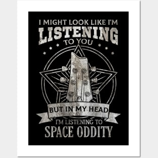 Space Oddity Posters and Art